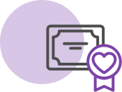 SitByCare Certificate Icon